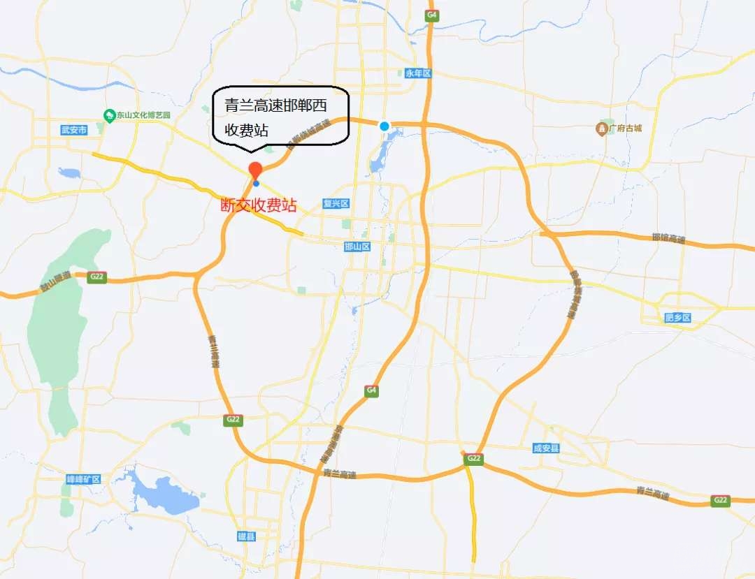 青兰高速公路全程地图图片